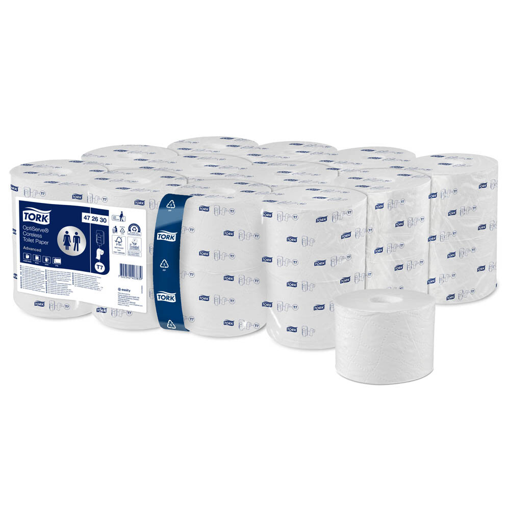 Tork T7 OptiServe Hülsenloses Toilettenpapier Advanced Tork T7 OptiServe Hülsenloses Toilettenpapier Advanced