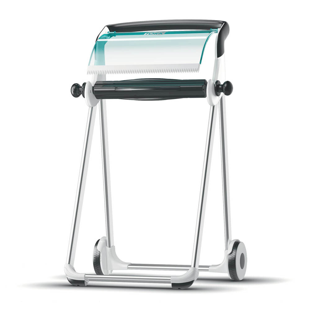 Tork W1 Bodenständer weiß türkis