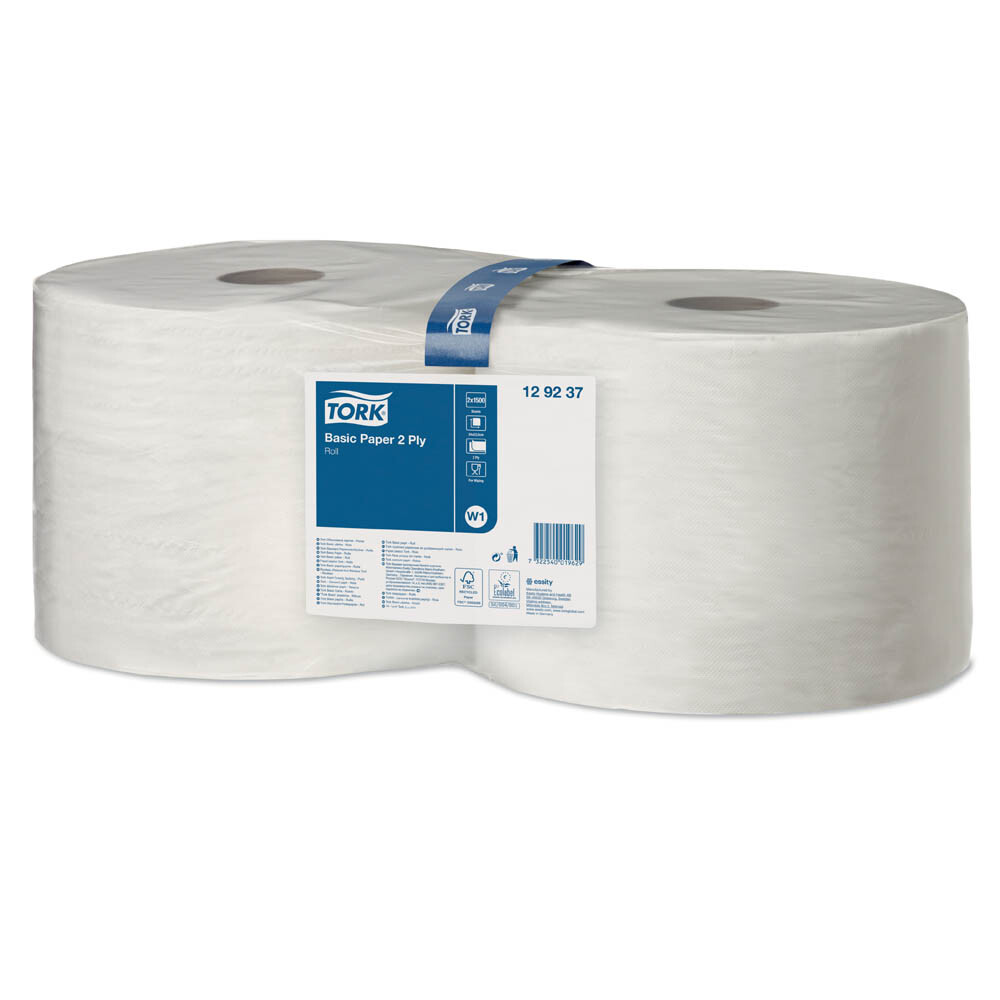 Tork W1 Standard-Papierwischtücher 2-lagig weiß Tork W1 Standard-Papierwischtücher 2-lagig weiß