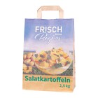 Tragetasche braun mit Papierhenkel Salatkartoffeln