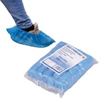 Überschuhe aus Polyethylen blau Überschuhe aus Polyethylen blau