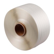 Umreifungsband weiß für Automaten PP Weiß 12 mm x 0.55 mm Umreifungsband weiß für Automaten PP Weiß 12 mm x 0.55 mm