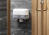 Toilettenpapierspender und Toilettenpapier