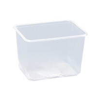 Verpackungsschalen rechteckig PP Transparent 2.000 ml Verpackungsschalen rechteckig PP Transparent 2.000 ml