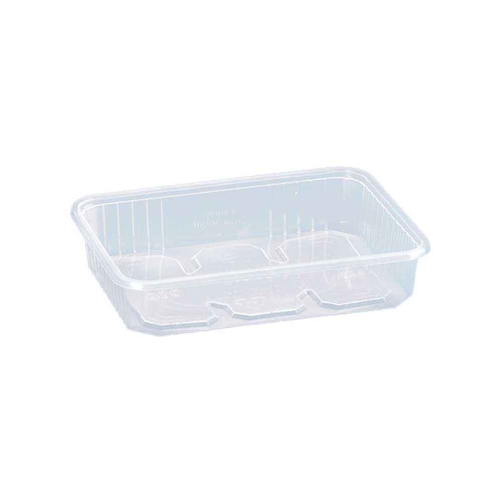 Verpackungsschalen rechteckig PP Transparent 500 ml Verpackungsschalen rechteckig PP Transparent 500 ml