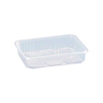 Verpackungsschalen rechteckig PP Transparent 500 ml Verpackungsschalen rechteckig PP Transparent 500 ml