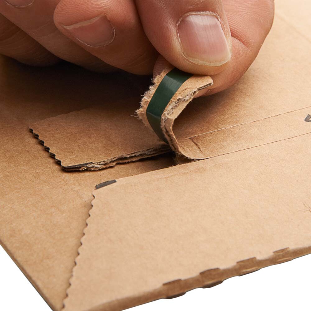 Easydruck24 Versandtasche DIN A5 Braun - 25er Pack Wellpappe 187x272mm