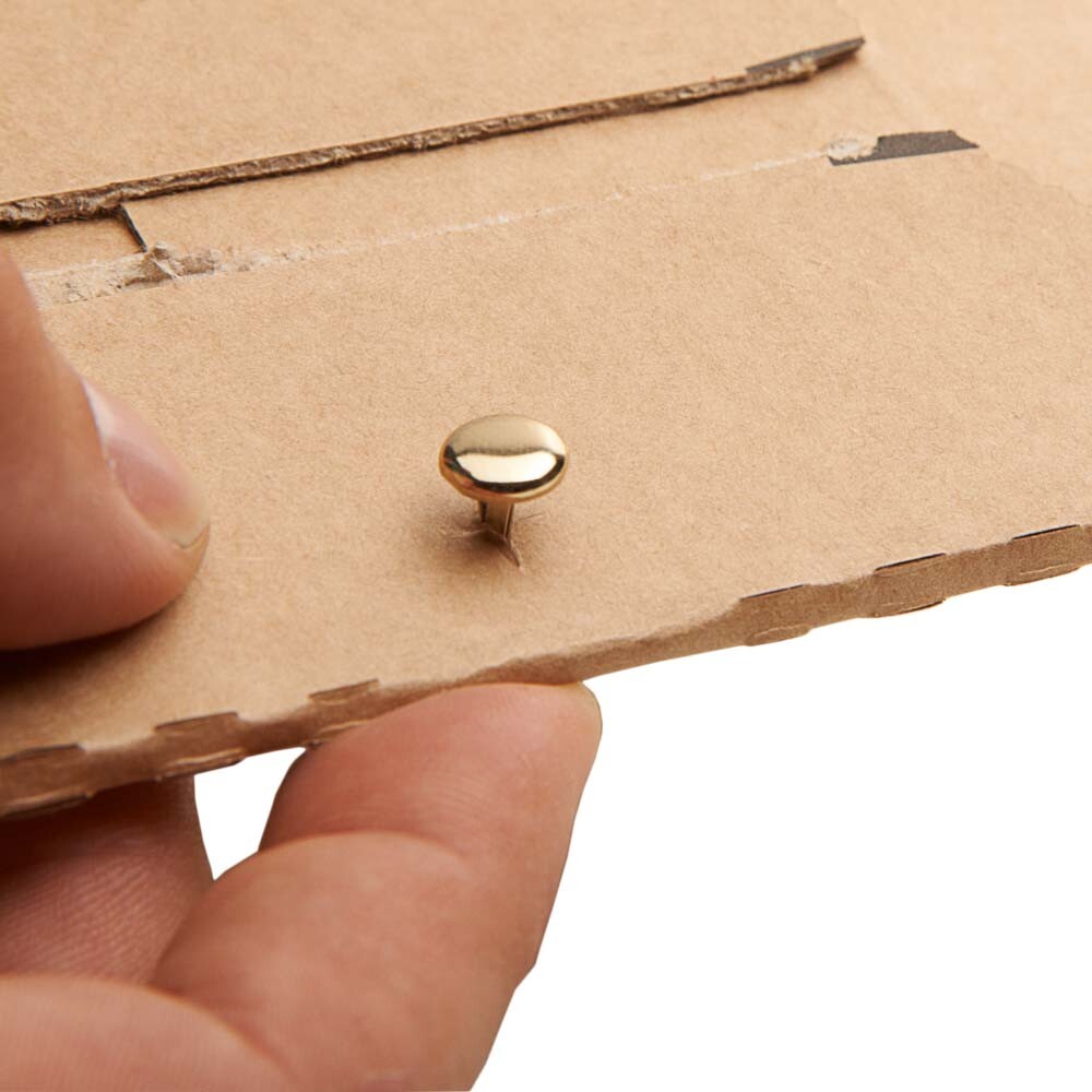 Easydruck24 Versandtasche DIN A5 Braun - 25er Pack Wellpappe 187x272mm