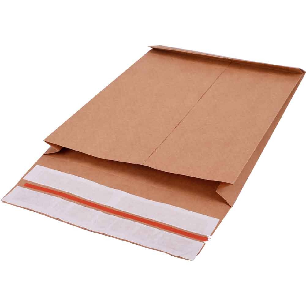 Versandtaschen aus Kraftpapier für Textilien 250 50 x 350 96mm Versandtaschen aus Kraftpapier für Textilien 250 50 x 350 96mm