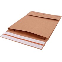 Versandtaschen aus Kraftpapier für Textilien 350 120 x 450 100mm Versandtaschen aus Kraftpapier für Textilien 350 120 x 450 100mm