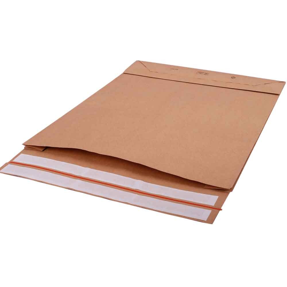 Versandtaschen aus Kraftpapier für Textilien 450  100 x 570  95mm