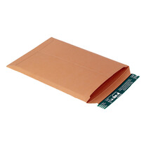 Versandtaschen aus stabiler Vollpappe braun A4+ Versandtaschen aus stabiler Vollpappe braun A4+