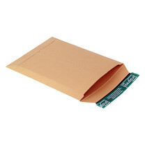 Versandtaschen aus stabiler Vollpappe braun A4 Versandtaschen aus stabiler Vollpappe braun A4