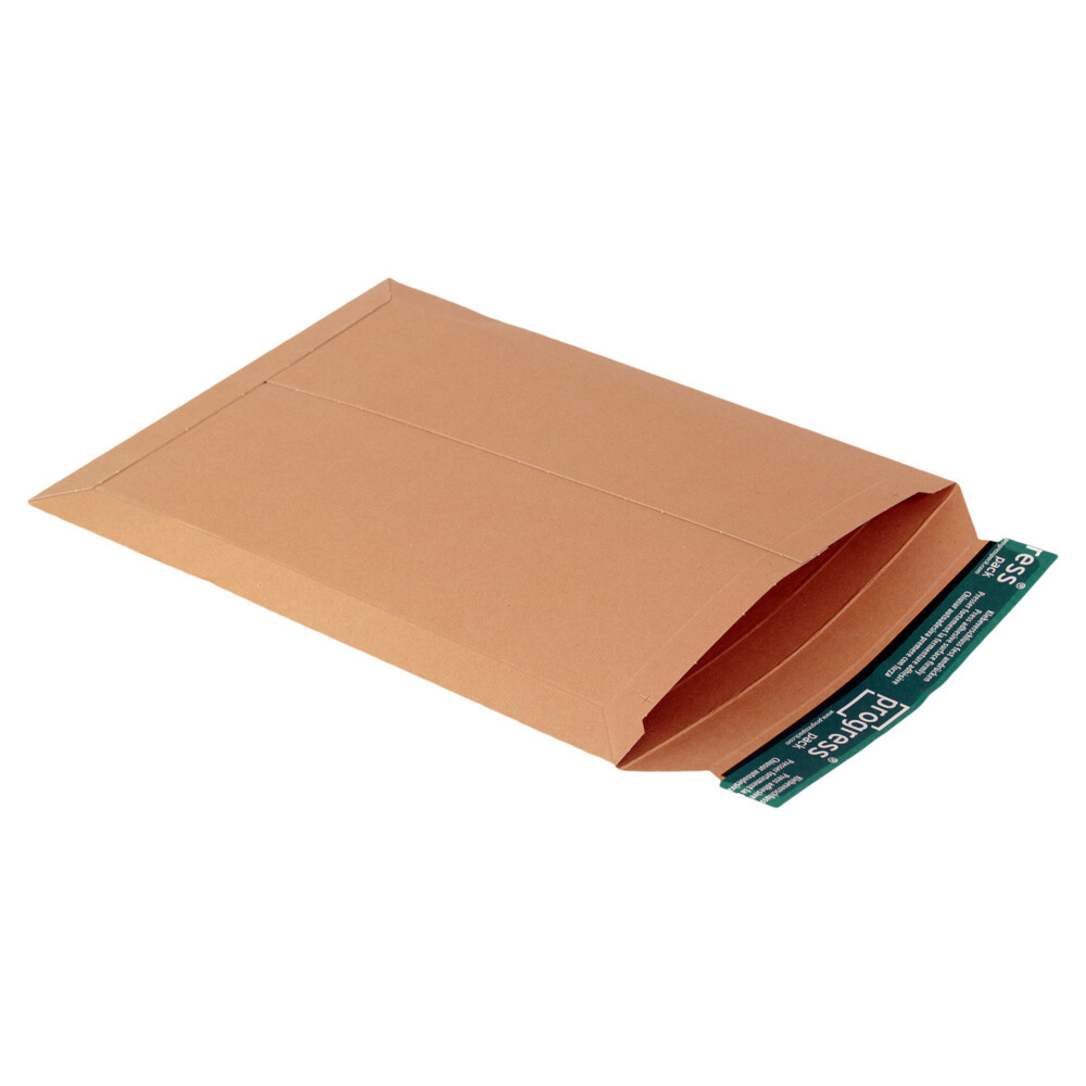 Versandtaschen aus stabiler Vollpappe braun C4 Versandtaschen aus stabiler Vollpappe braun C4