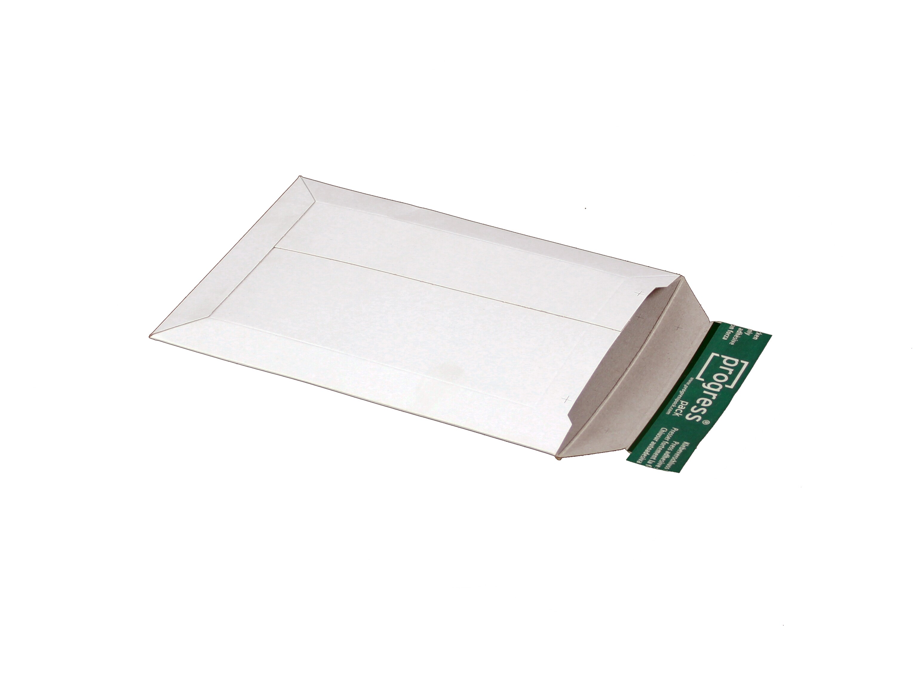 Versandtaschen aus stabiler Vollpappe Weiß A5 Versandtaschen aus stabiler Vollpappe Weiß A5