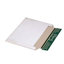 Versandtaschen quer aus stabiler Vollpappe weiß PP V07.01 Versandtaschen quer aus stabiler Vollpappe weiß PP V07.01