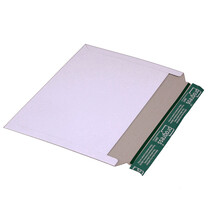 Versandtaschen quer aus stabiler Vollpappe weiß PP V07.04 Versandtaschen quer aus stabiler Vollpappe weiß PP V07.04