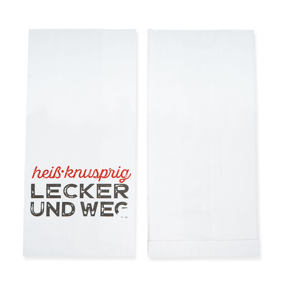 Warmhaltebeutel PE-kaschiert 1/1 Hähnchen 130 + 80 x 280 mm Warmhaltebeutel PE-kaschiert 1/1 Hähnchen 130 + 80 x 280 mm