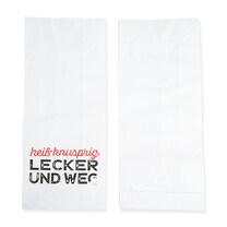 Warmhaltebeutel PE-kaschiert 1/2 Hähnchen 100 + 55 x 260 mm Warmhaltebeutel PE-kaschiert 1/2 Hähnchen 100 + 55 x 260 mm