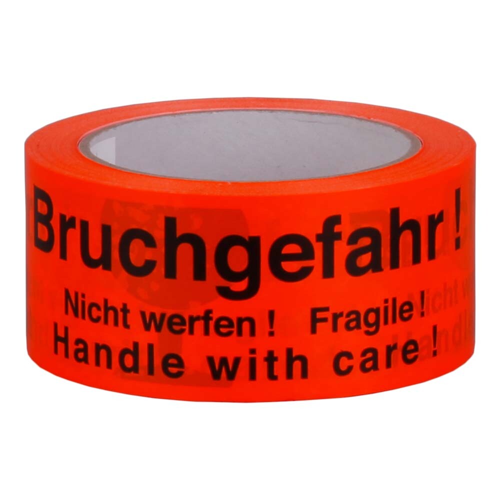 Warnklebebänder PVC Bruchgefahr - 3-sprachig Warnklebebänder PVC Bruchgefahr - 3-sprachig