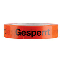Warnklebebänder PVC 66m 25mm GESPERRT