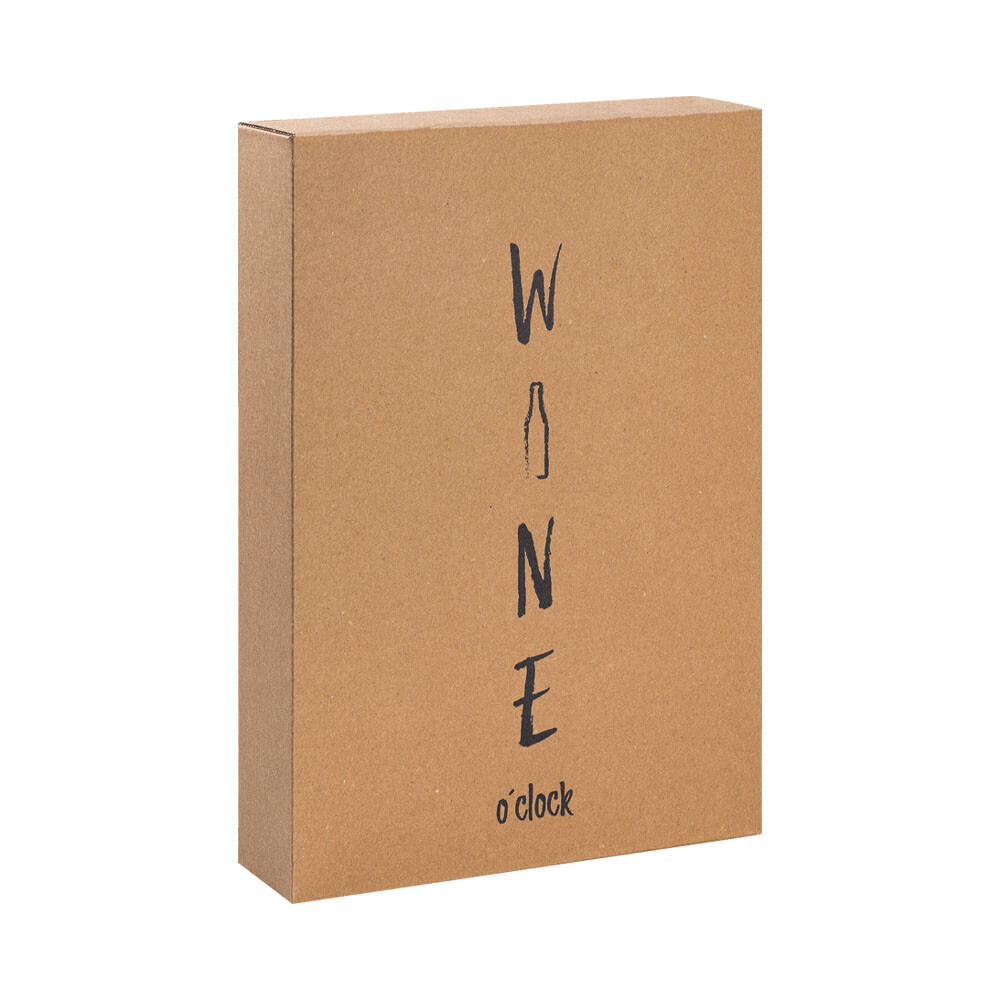 Weinfaltkarton Wine o'clock 3er Wein/Sekt Weinfaltkarton Wine o'clock 3er Wein/Sekt