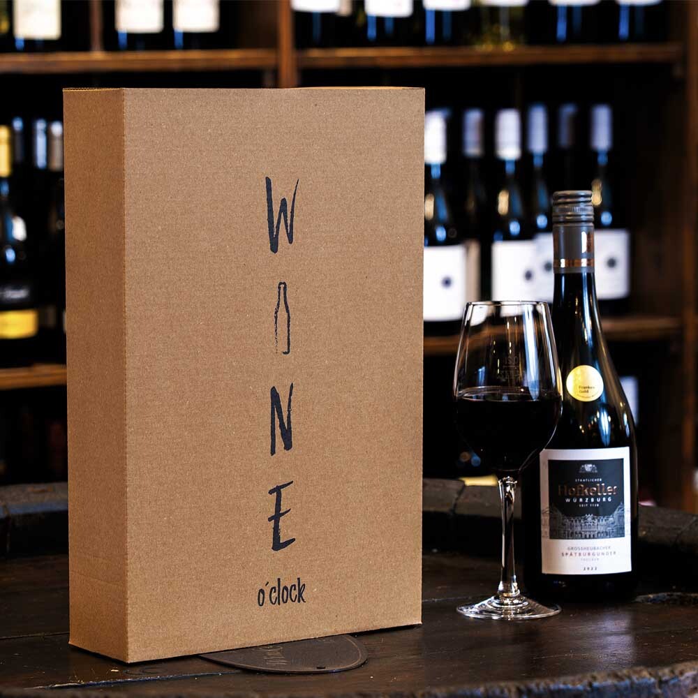 Weinfaltkarton Wine o'clock 3er WeinSekt Weinfaltkarton Wine o'clock 3er WeinSekt