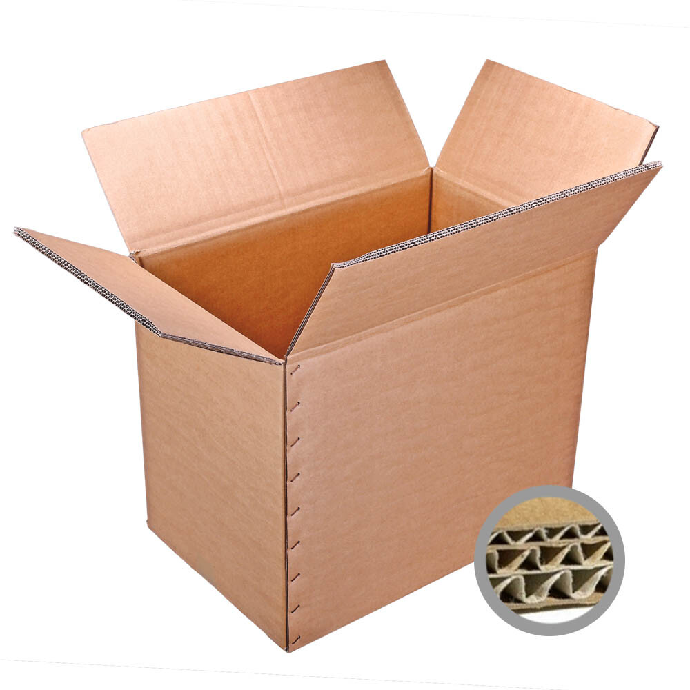 Wellpapp-Faltkarton 3-wellig braun 800 x 500 x 500 mm | Moosmann ...