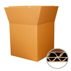 Wellpapp-Faltkartons 2-wellig 500 x 500 x 500 mm