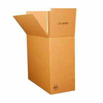Wellpapp-Faltkartons für flache Produkte 1-wellig 600 x 250 x 500 mm Wellpapp-Faltkartons für flache Produkte 1-wellig 600 x 250 x 500 mm