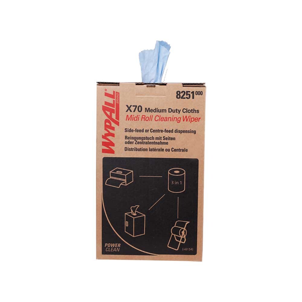 WypAll® 2in1 Midi Rollen Spendersystem X70 WypAll® 2in1 Midi Rollen Spendersystem X70