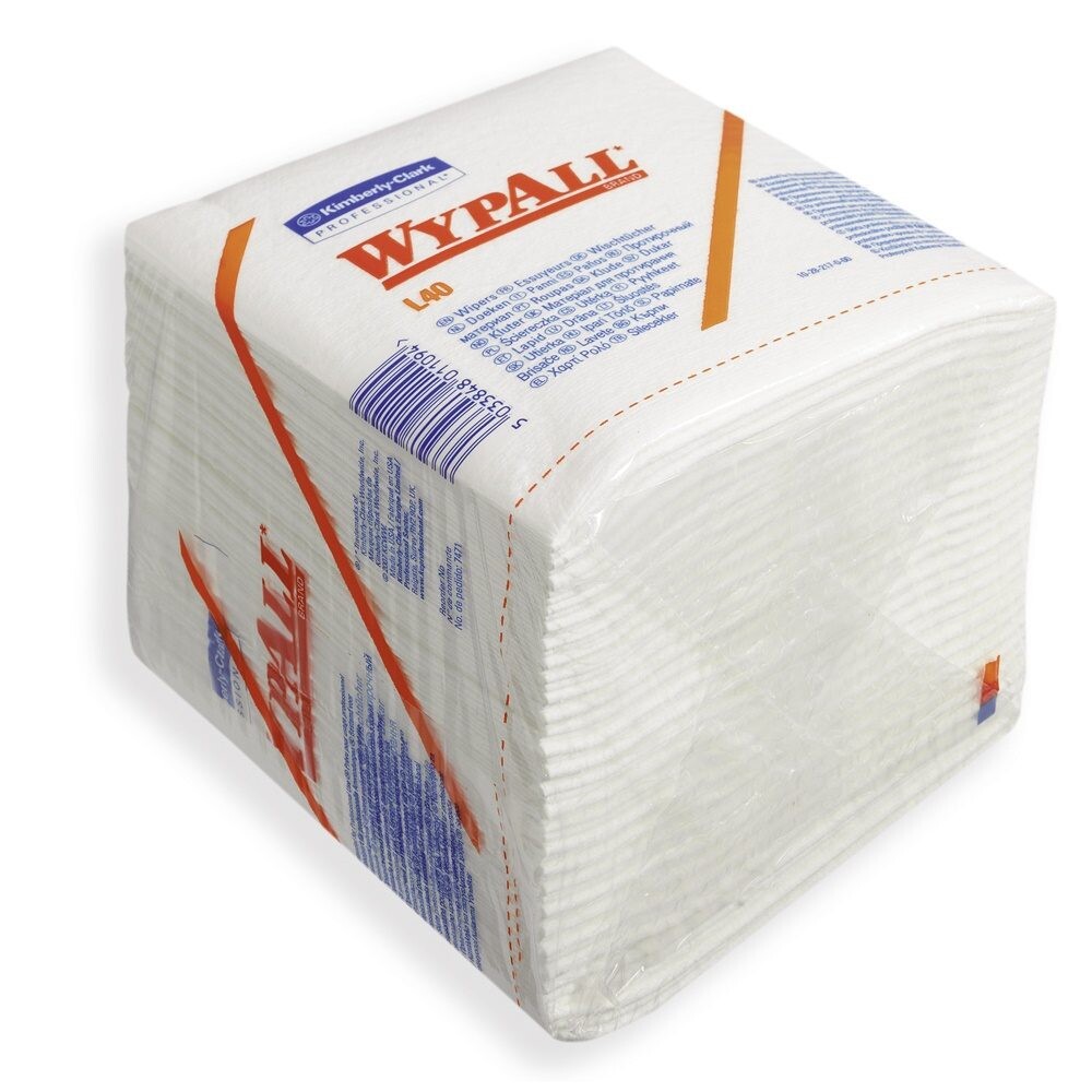 WYPALL® L40 Wischtuch viertelgefaltet Zellstoff/Latex WYPALL® L40 Wischtuch viertelgefaltet Zellstoff/Latex