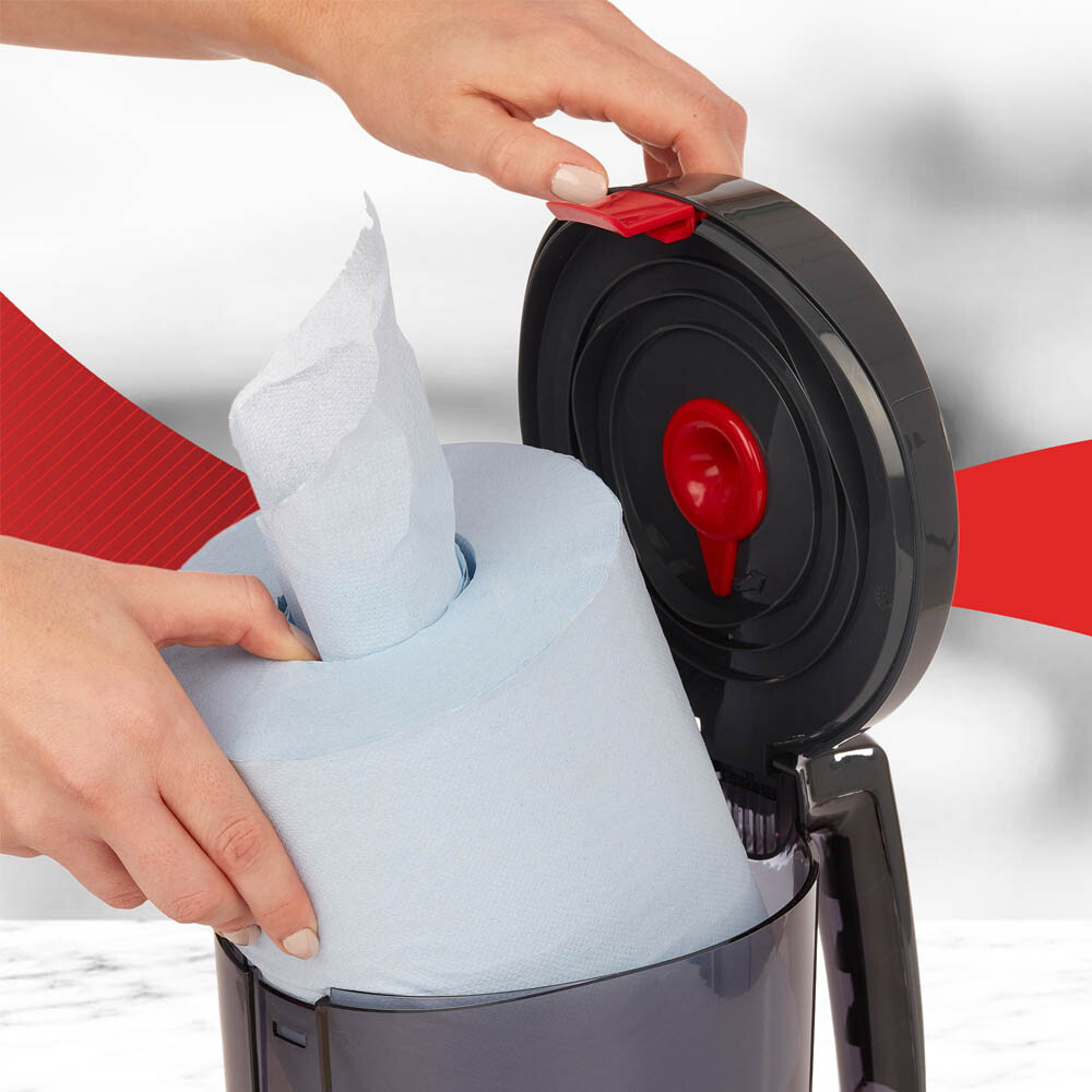 WypAll® Reach Tragbarer Spender für Zentralentnahme 6221 WypAll® Reach Tragbarer Spender für Zentralentnahme 6221