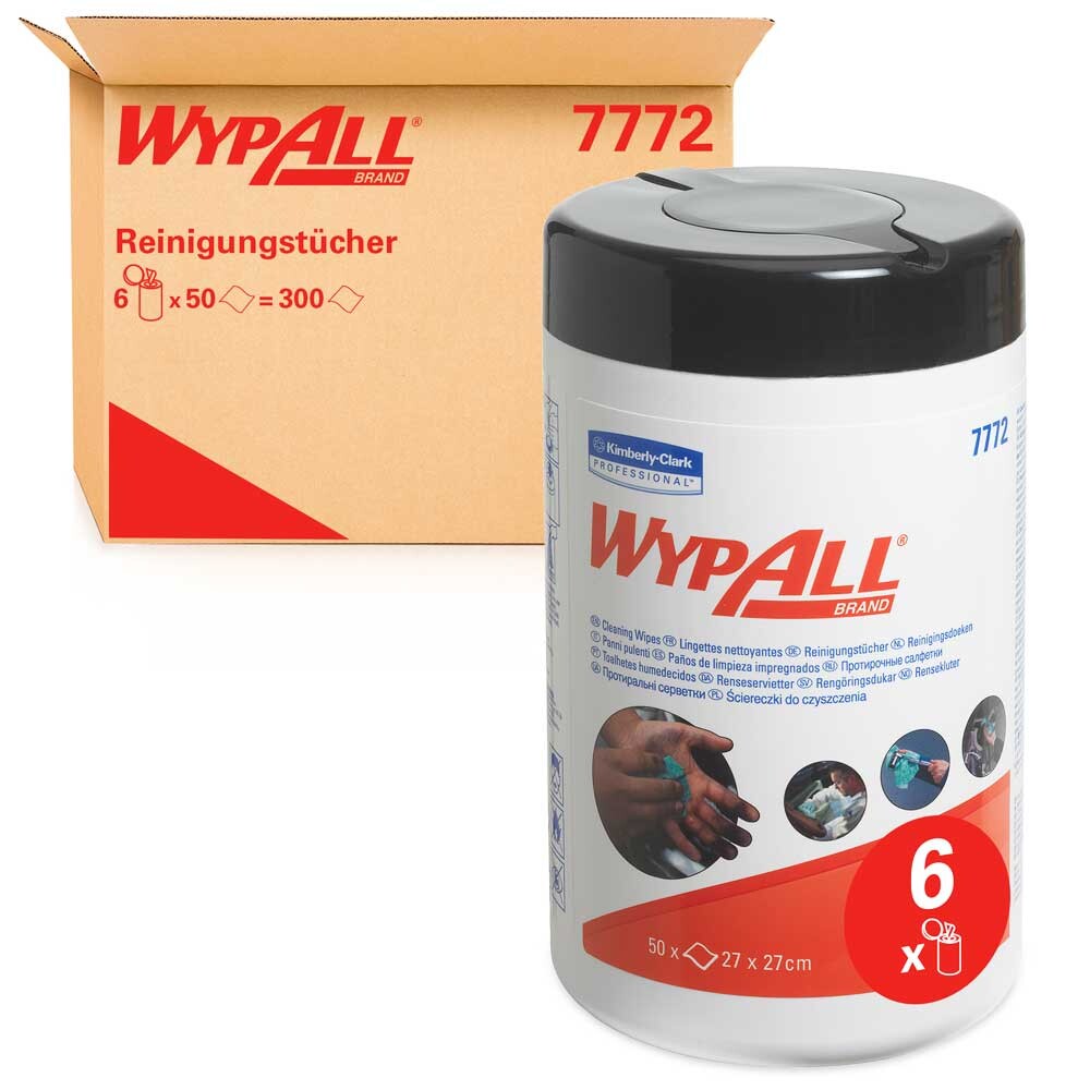 WypAll Reinigungstücher 7772 vorgetränkt WypAll Reinigungstücher 7772 vorgetränkt