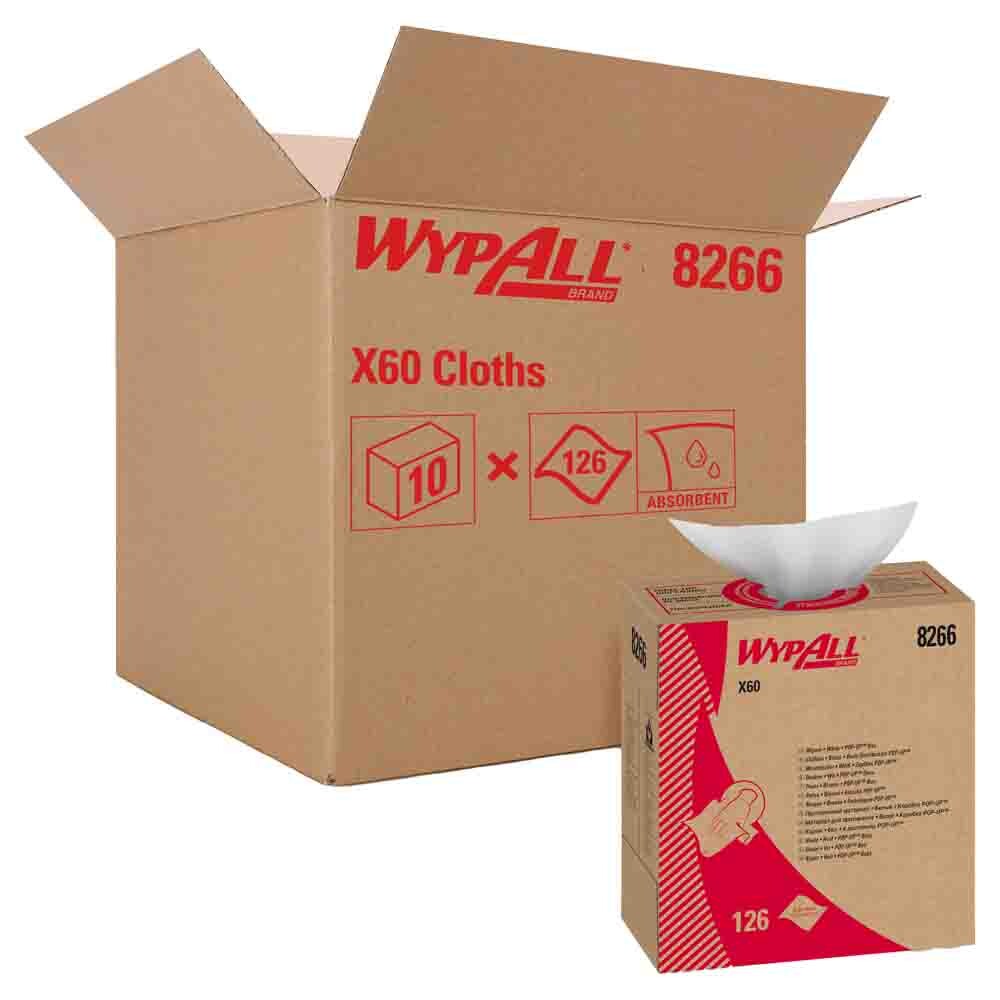 WYPALL* X60 Wischtuch Zupfbox 10 x 126 Tücher WYPALL* X60 Wischtuch Zupfbox 10 x 126 Tücher
