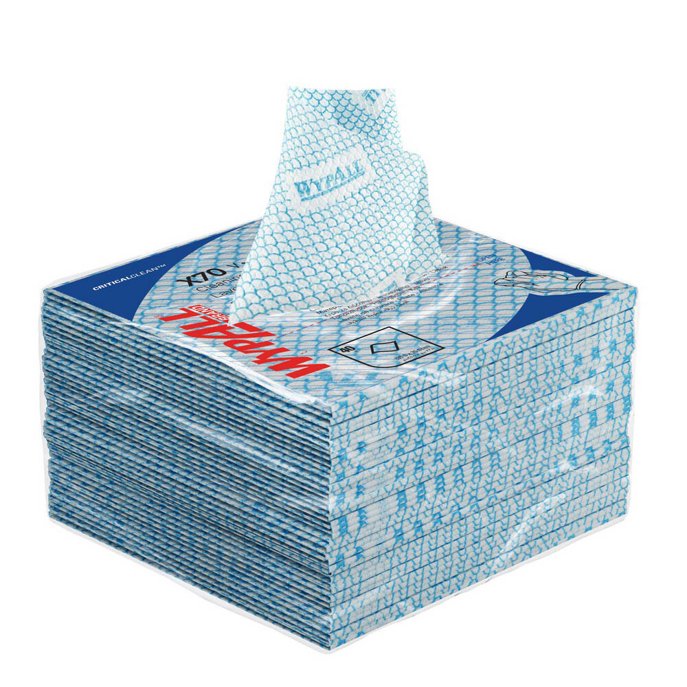 WYPALL® X70 Reinigungstücher blau WYPALL® X70 Reinigungstücher blau