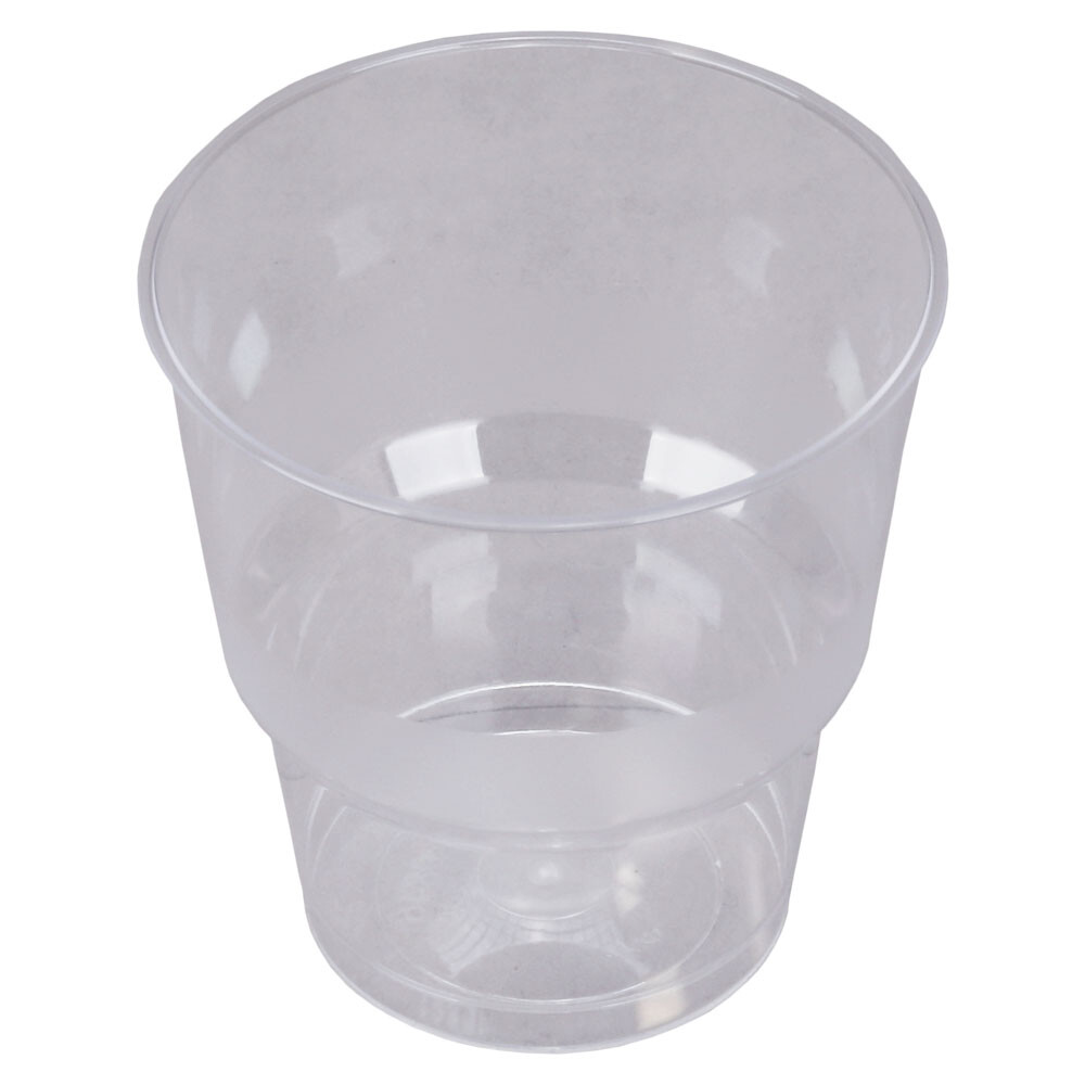 Zahnputzglas - folienverpackt 240 ml Zahnputzglas - folienverpackt 240 ml