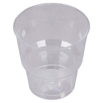 Zahnputzglas - folienverpackt 240 ml Zahnputzglas - folienverpackt 240 ml