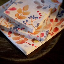 Duni Zelltuch-Servietten - 24x24 cm - Herbst